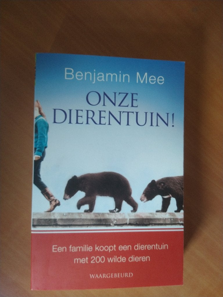 Mee, Benjamin. Onze dierentuin, Ophalen of Verzenden, Zo goed als nieuw