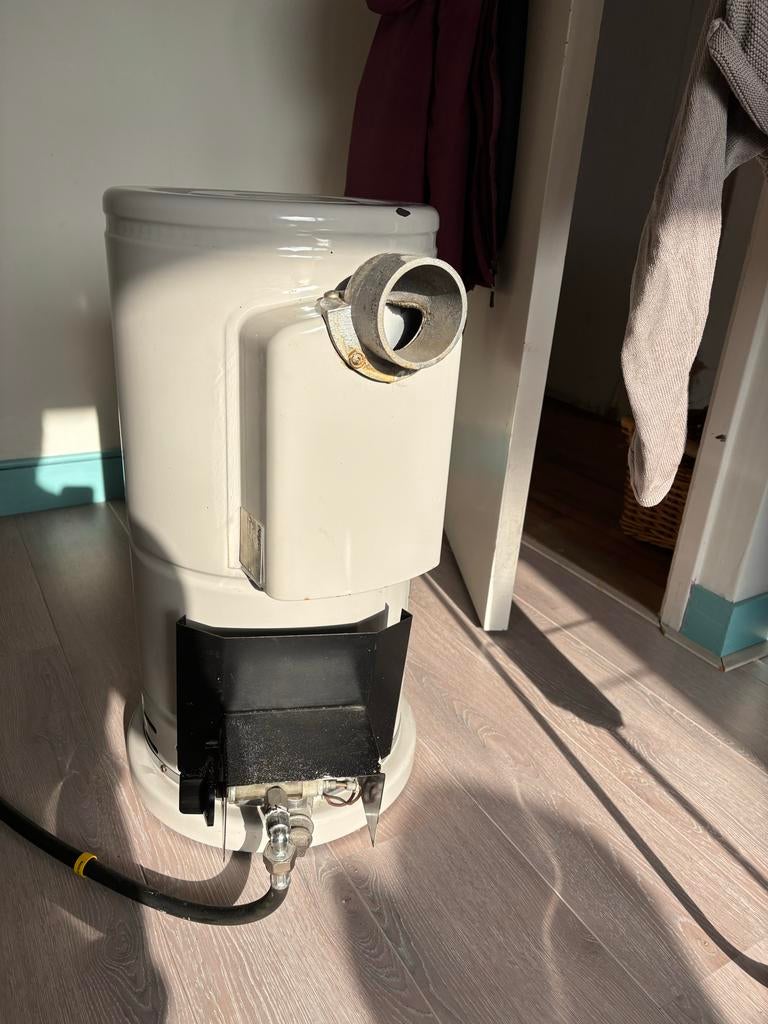 Pelgrim Gaskachel - Vrijstaand en Gebruikt, Ophalen, Gebruikt, Gas, Vrijstaand