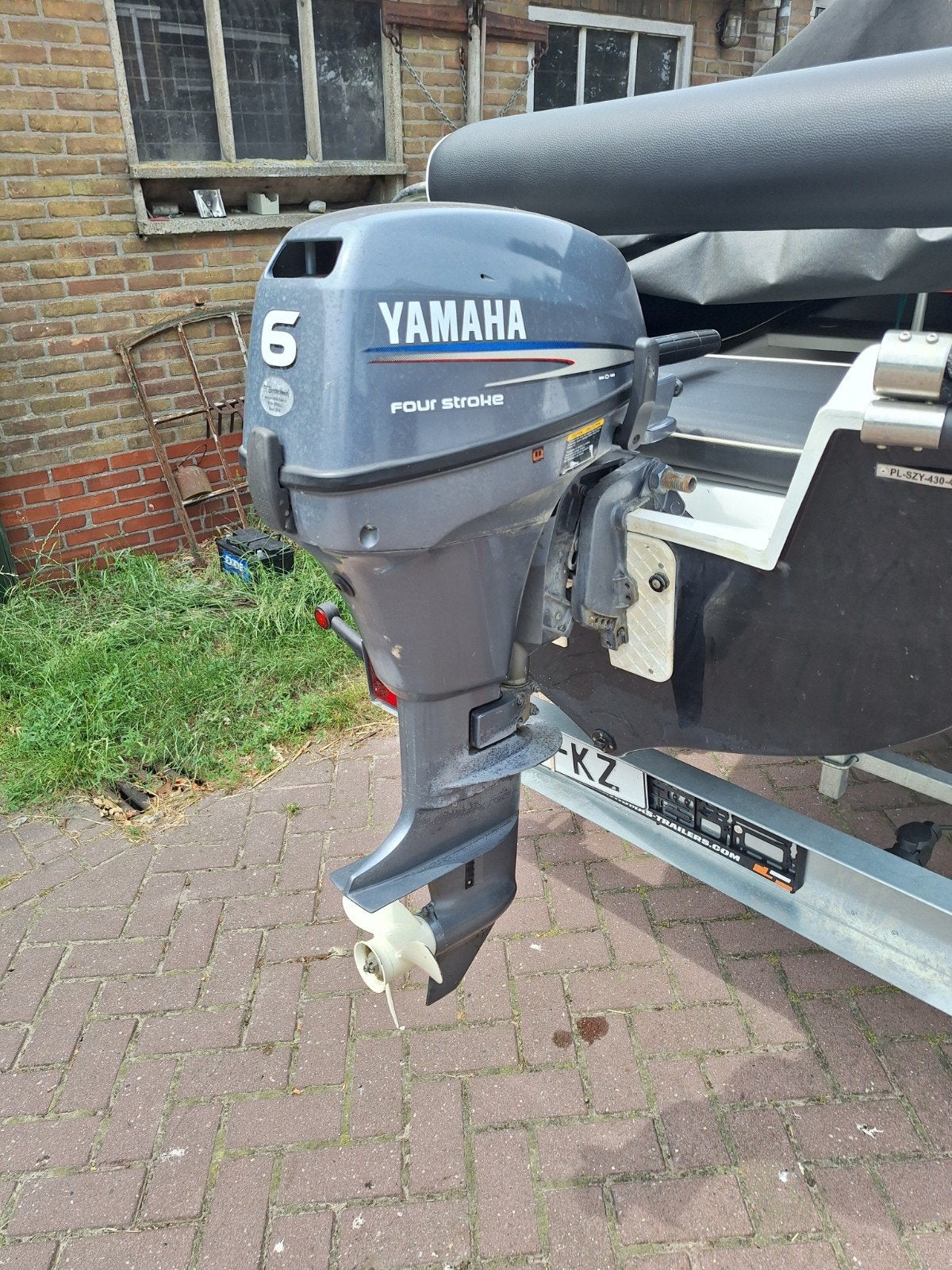 Yamaha 6 PK Buitenboordmotor - Four Stroke, 5 tot 10 pk, Viertaktmotor, Ophalen of Verzenden, Zo goed als nieuw
