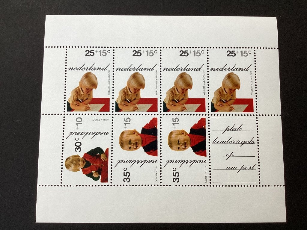 1972, kinderzegels 1024, Postzegels en Munten, Postzegels | Nederland, Verzenden, Na 1940, Postfris