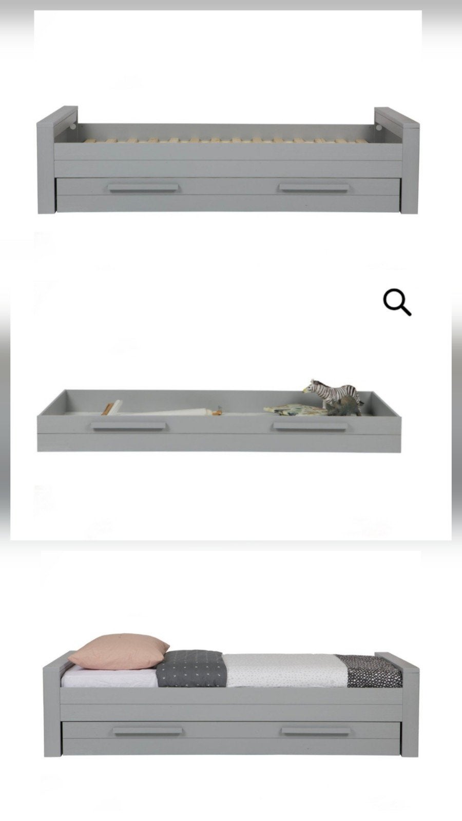 woood bed en kast Dennis, Huis en Inrichting, Ophalen, Gebruikt, 90 cm, Eenpersoons