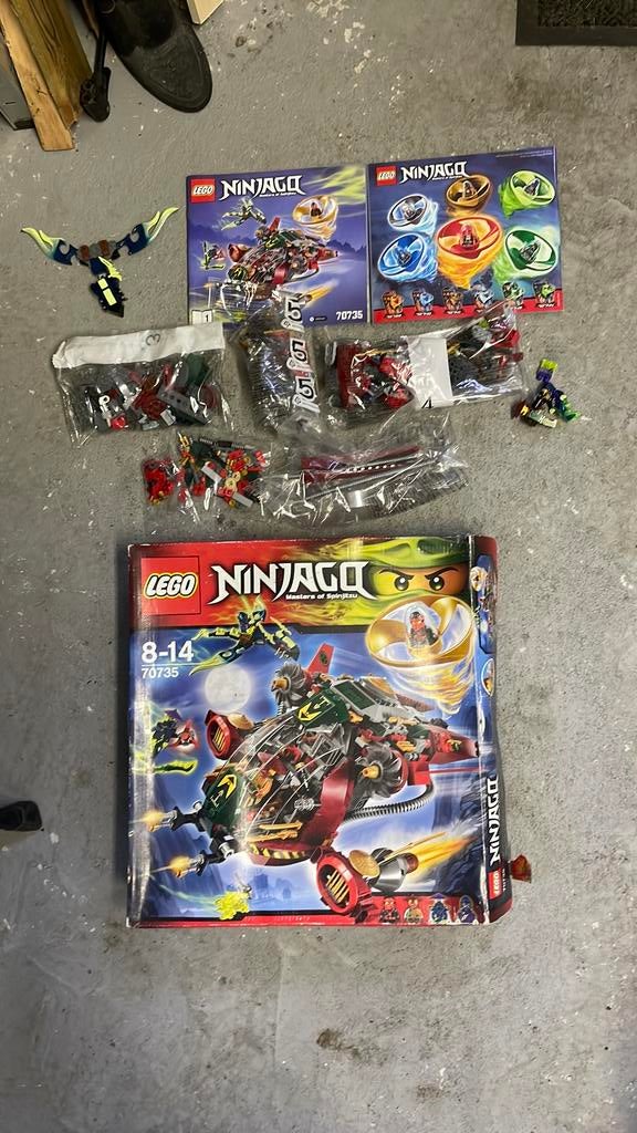 Ninjago lego 70735, Ophalen of Verzenden, Gebruikt