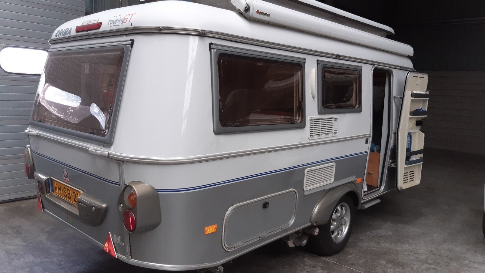 Eriba Troll 530GT Touring 2003  met voortent en lui, Caravans en Kamperen, Particulier