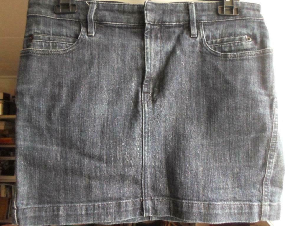 VANILIA JEANS blauw kort denim rokje maat  40 model DINAN, Maat 38/40 (M), Blauw, Vanilia, Ophalen of Verzenden