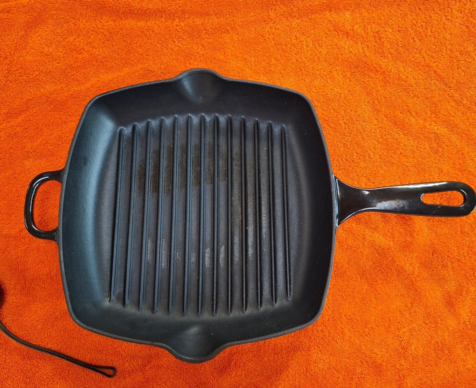 Gietijzeren grillpan van Kempen & Begeer, Gebruikt, Gietijzer, Ophalen of Verzenden, Keramische plaat