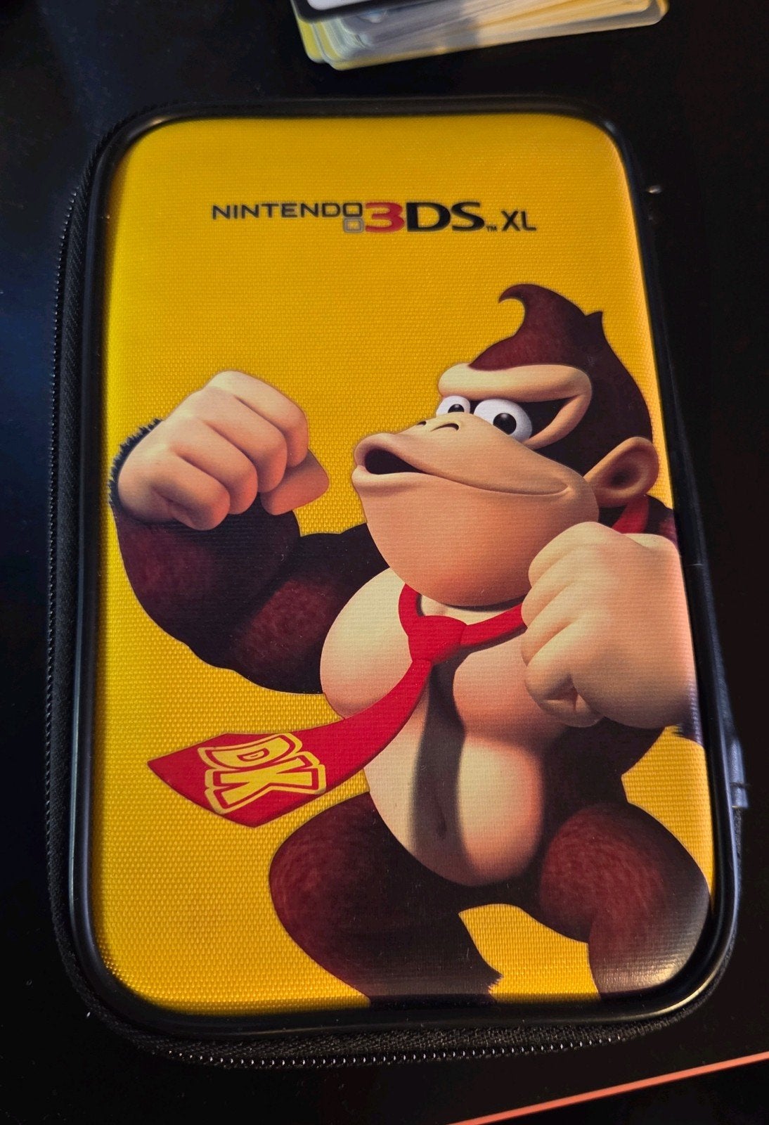 Nintendo 3DS XL - Donkey Kong hoes, 1 speler, Ophalen of Verzenden, Zo goed als nieuw, Vanaf 3 jaar