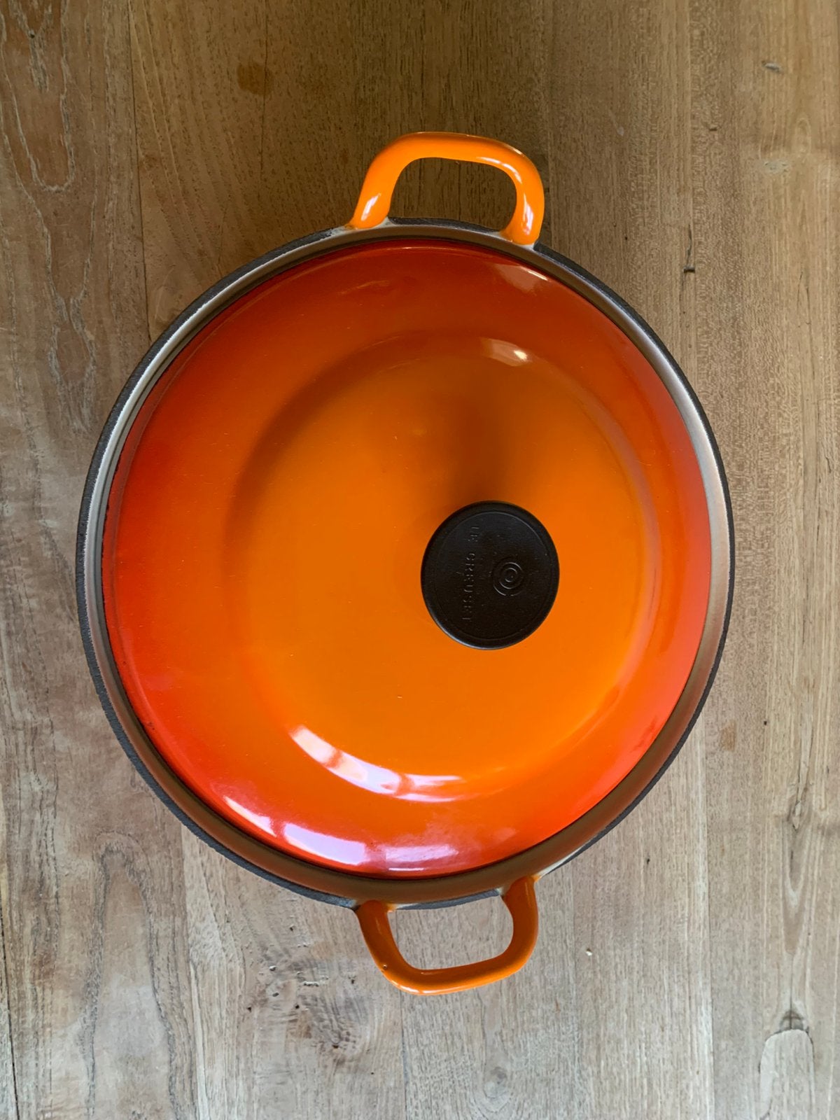 Le Creuset gietijzeren braadpan  28 cm, Huis en Inrichting, Keuken | Potten en Pannen, Le Creuset, Ophalen of Verzenden, Zo goed als nieuw