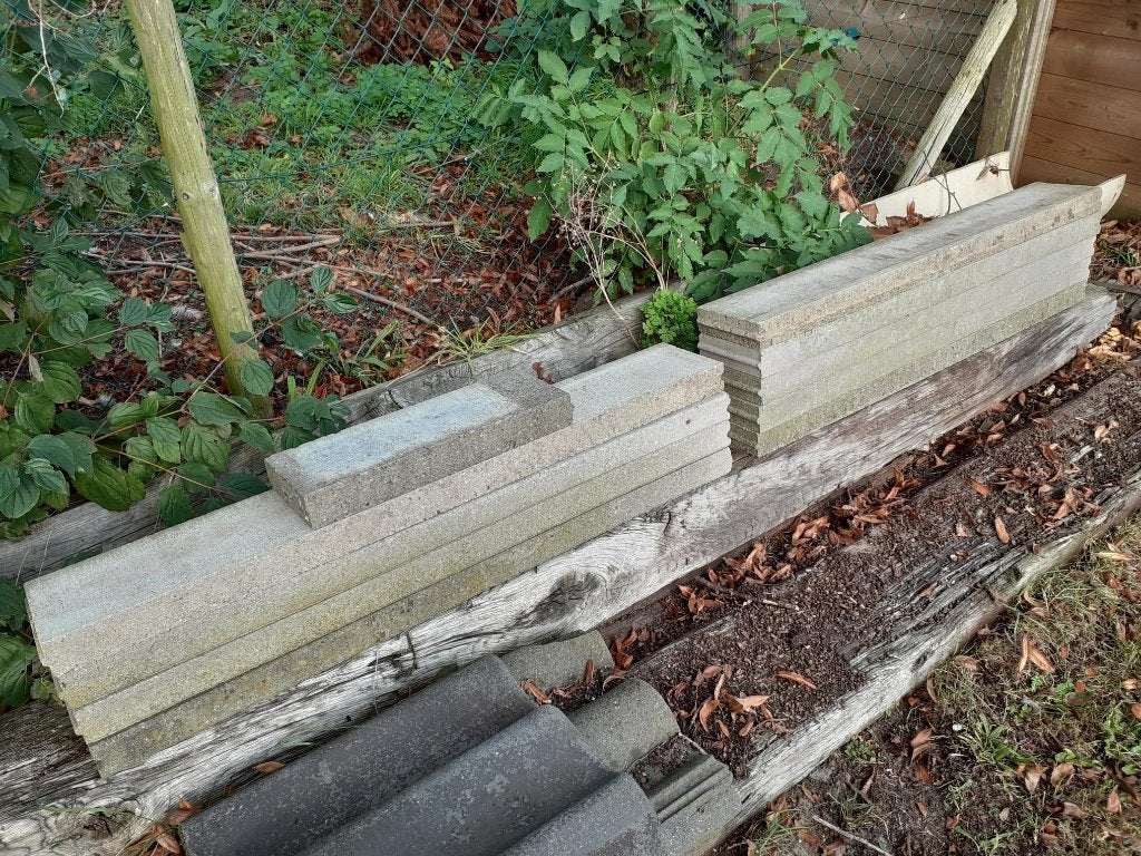 Opsluitbanden 1 meter lang 9 stuks, Ophalen, Overige typen, Zo goed als nieuw, Minder dan 5 m²
