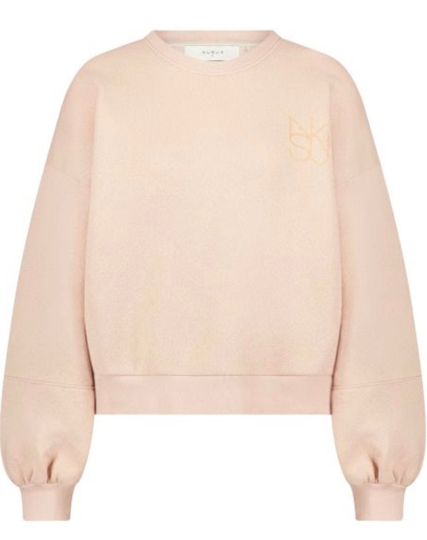 Nukus amadora sweater lichtroze L, Kleding | Dames, Truien en Vesten, Verzenden, Gedragen, Maat 42/44 (L), Roze