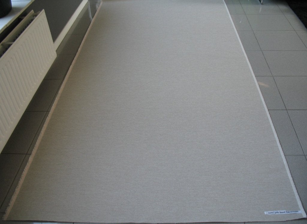Aristide John 240; roomwit+beige; 2,9 mtr meubelstof NU 70€, Overige materialen, 120 cm of meer, Beige, Ophalen of Verzenden
