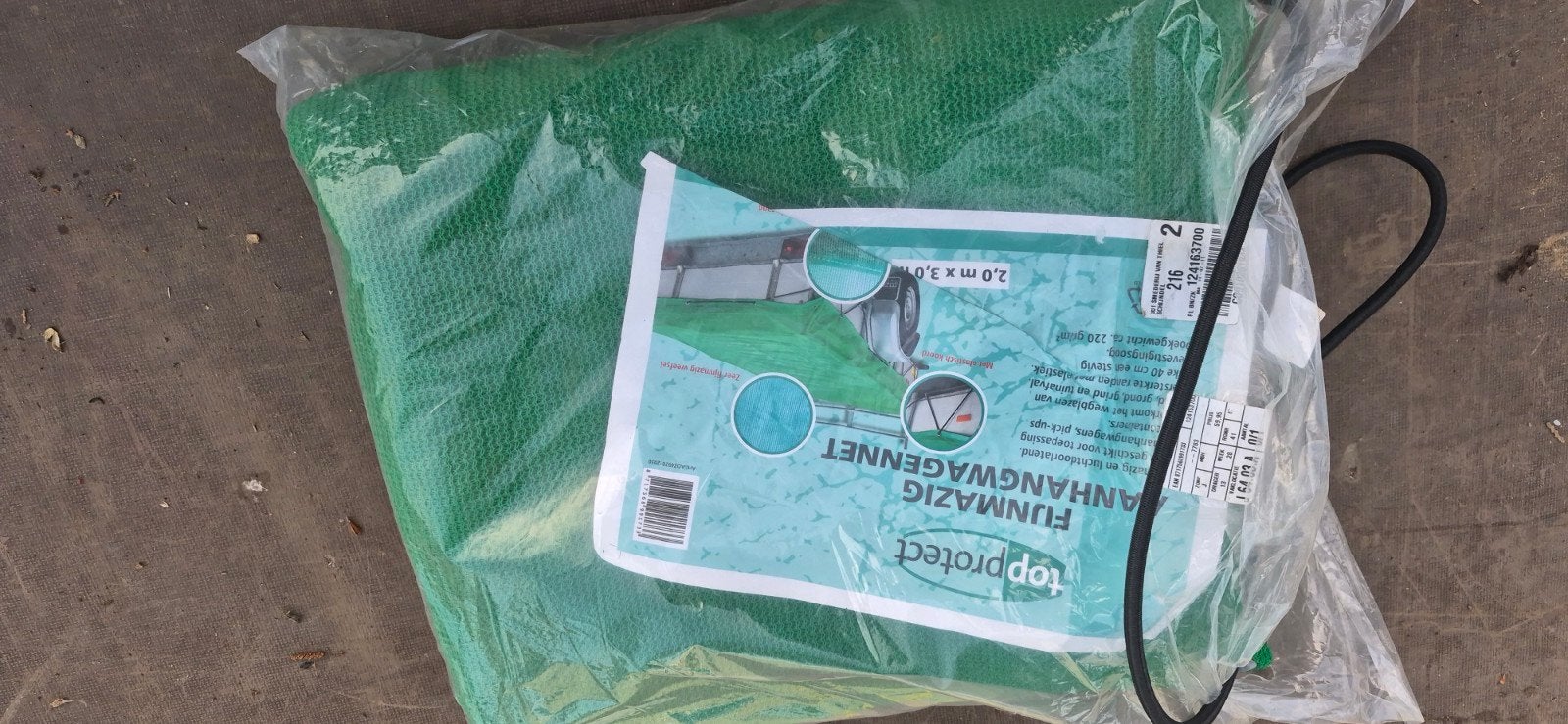 1x  Aanhangernet 2.0m x 3.0m -1x 2.5 x 3.0, Ophalen of Verzenden