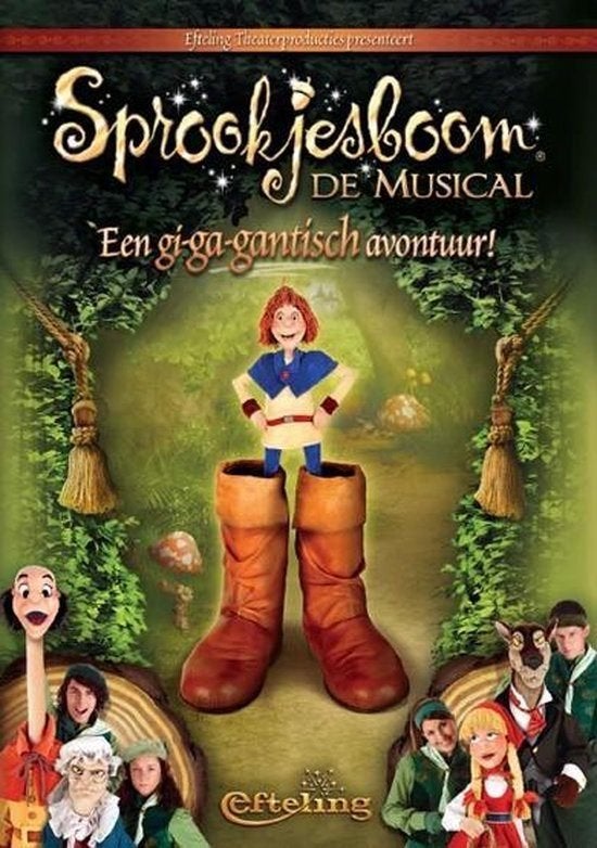 Sprookjesboom De Musical - Een gi-ga-gantisch avontuur!, Cd's en Dvd's, Show, Verzenden, Alle leeftijden, Nederlands