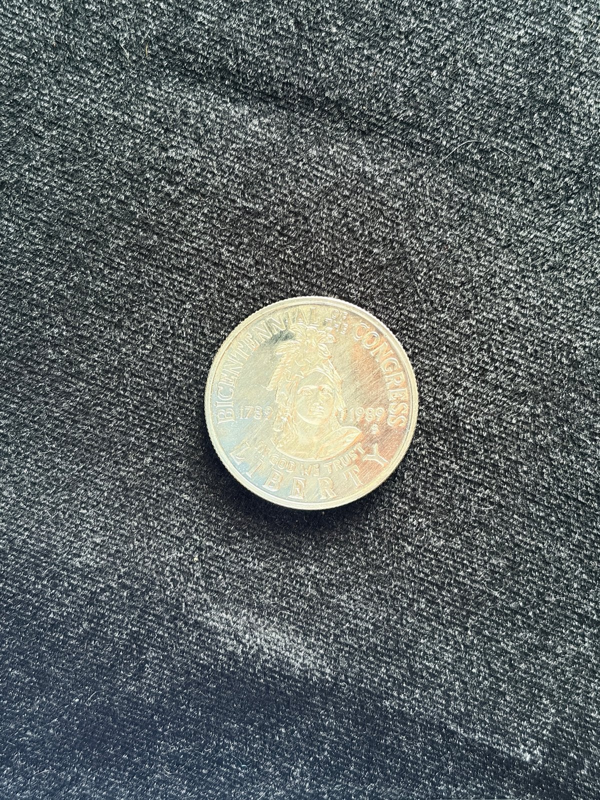 USA 1989 Bicentennial of Congress clad half dollar, Ophalen, Noord-Amerika