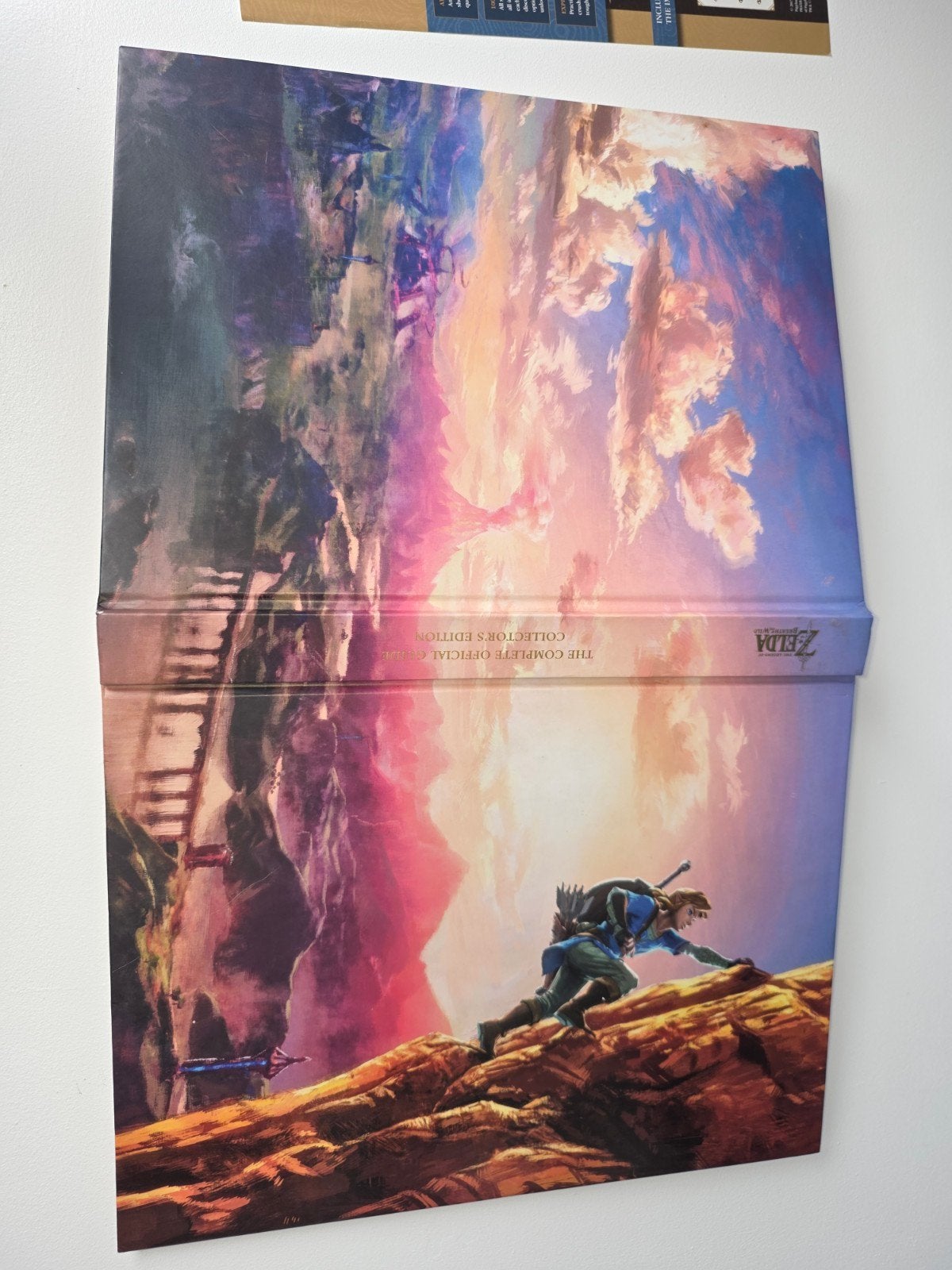 Zelda Breath of the Wild Official Guide Collector's Edition, Ophalen of Verzenden, Zo goed als nieuw, Niet van toepassing, Piggyback