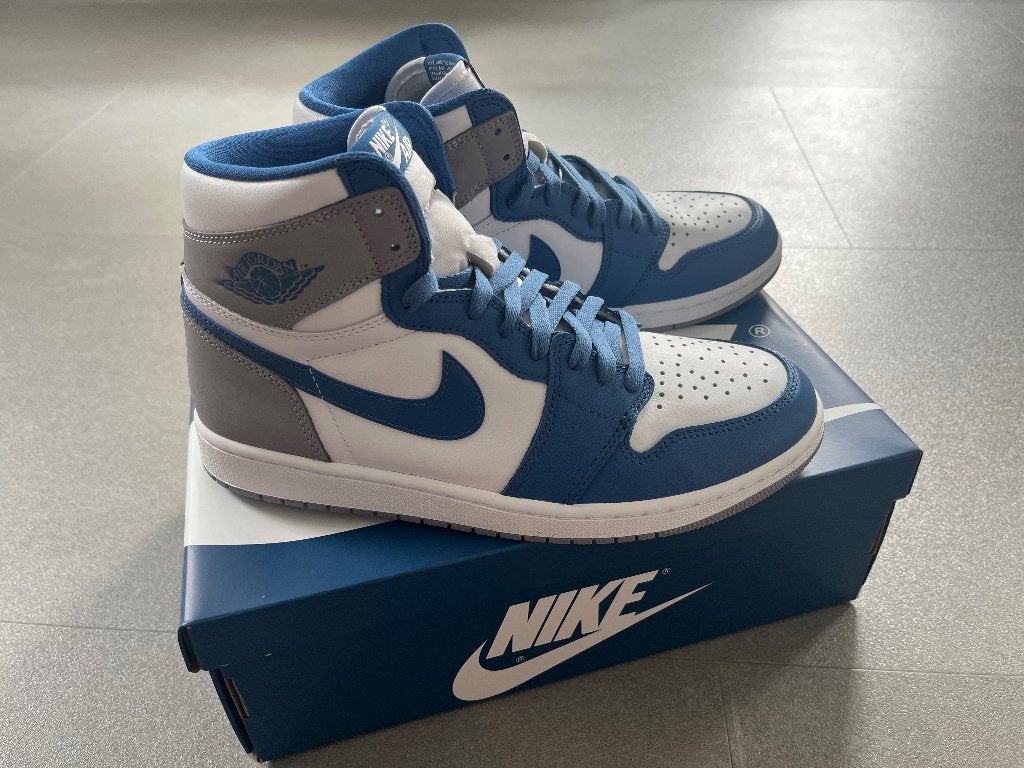 Air Jordan 1 Retro High OG Nike EU44 US10 sneaker vintage, Blauw, Nike, Nieuw, Ophalen of Verzenden