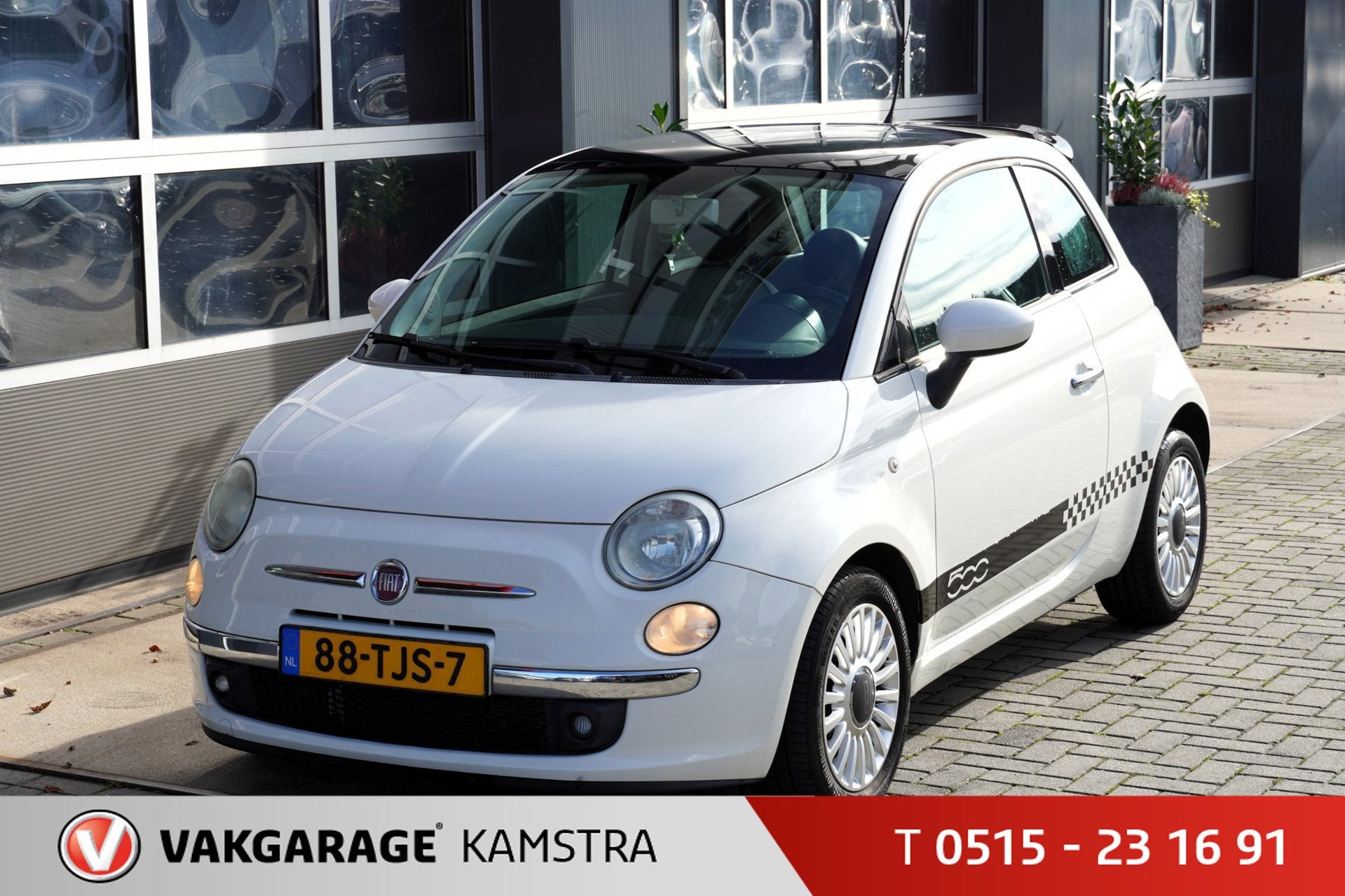 Fiat 500 0.9 TwinAir Gucci Lounge Airco/Panodak, Voorwielaandrijving, Euro 5, Gebruikt, Handgeschakeld