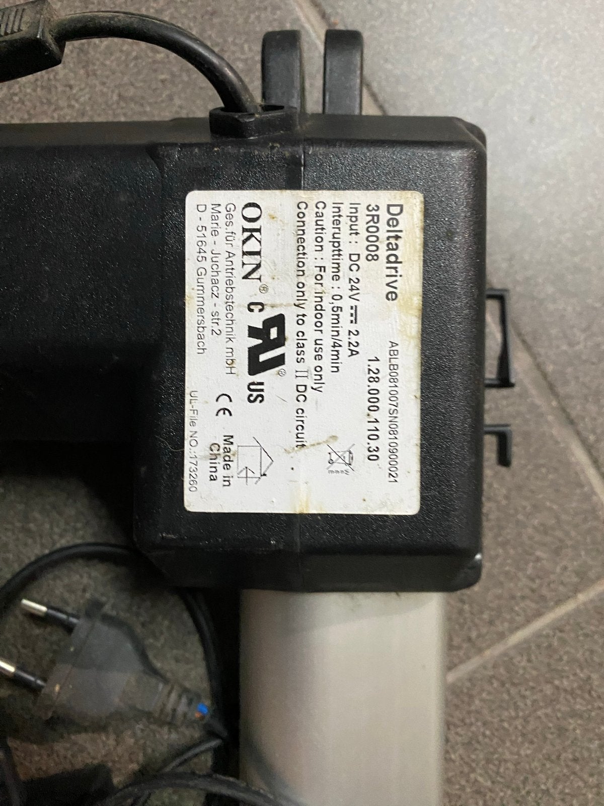 Motoractuator vervangingsset voor relaxfauteuil met lift, Ophalen of Verzenden, Gebruikt