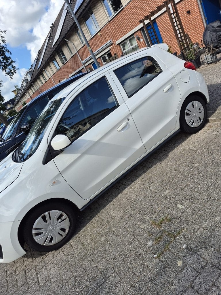 Mitsubishi Space Star 1.0 MPI 52KW 2017 Wit, Voorwielaandrijving, Stof, Wit, Origineel Nederlands
