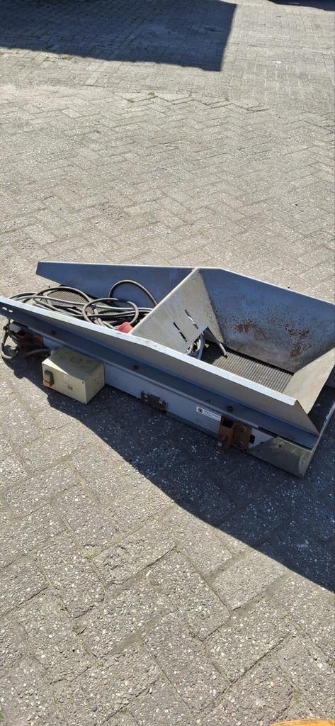 Transportband met motor, Ophalen