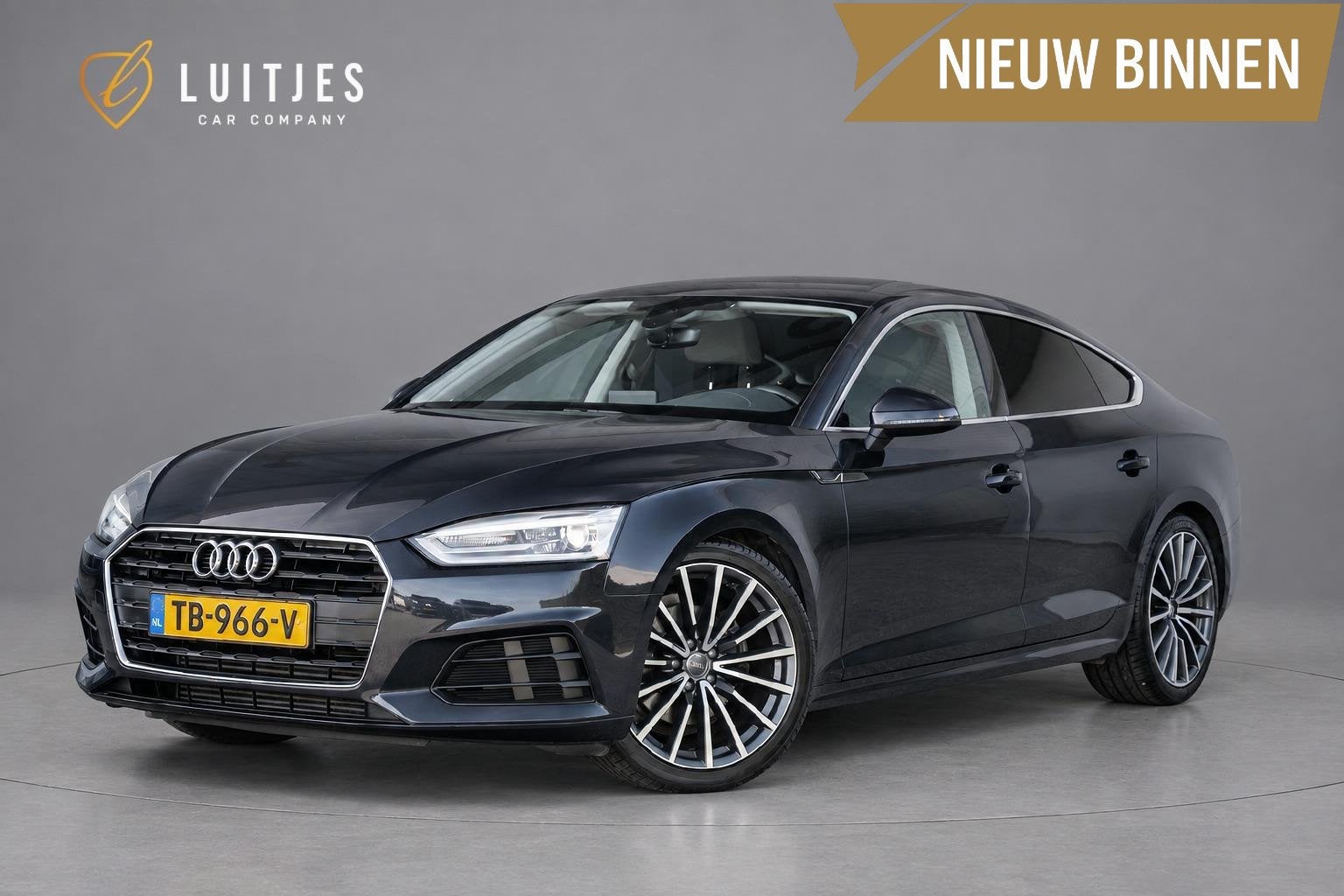 Audi A5 Sportback 2.0 TFSI 190pk Sport NL-auto|19''|Elek.ach, Auto's, Stof, Gebruikt, Euro 6, 1984 cc