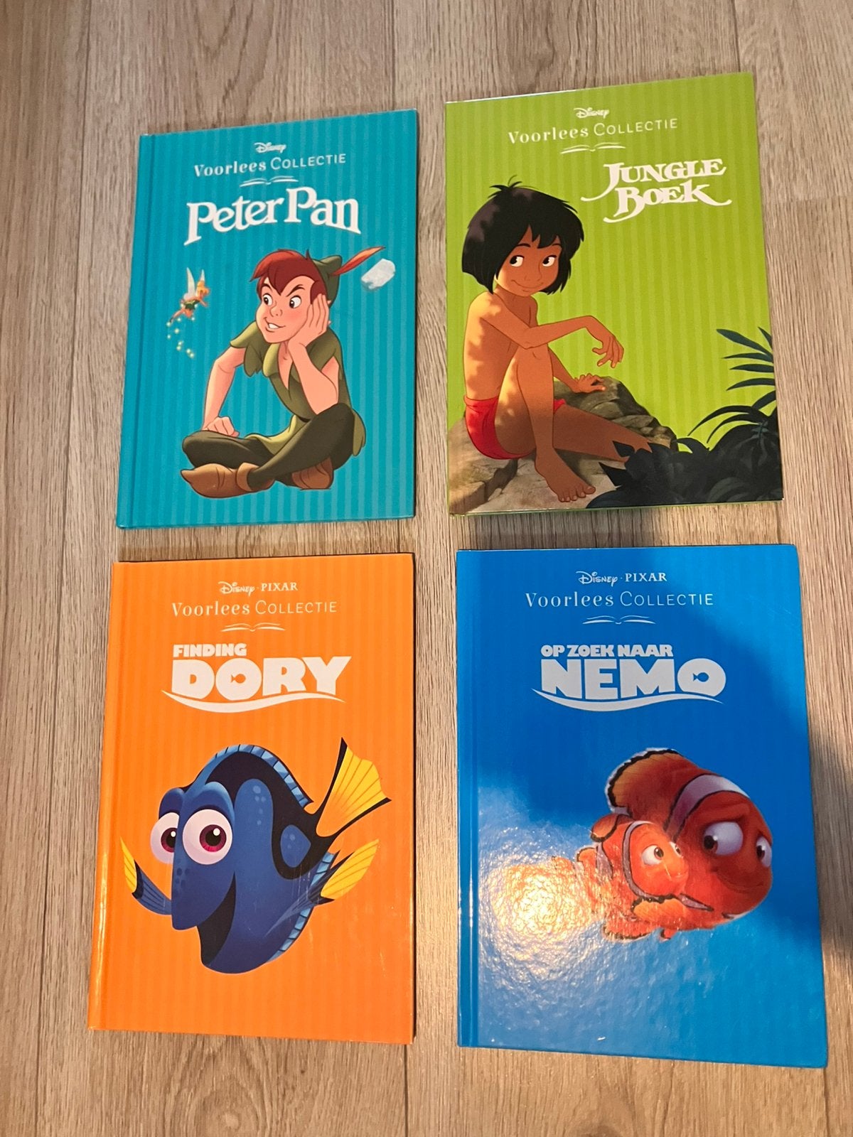 Disney boeken - Peter Pan, Nemo, Dory en Jungle boek, Ophalen, Zo goed als nieuw, Sprookjes