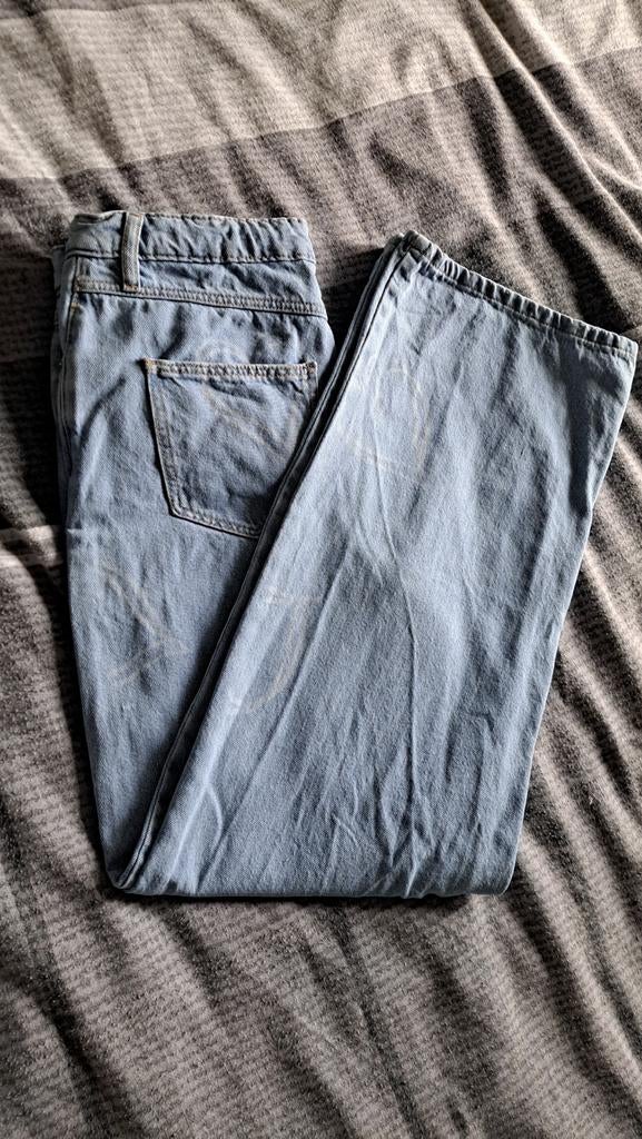 Jeans met hartjes, Ophalen of Verzenden, Meisje, Broek