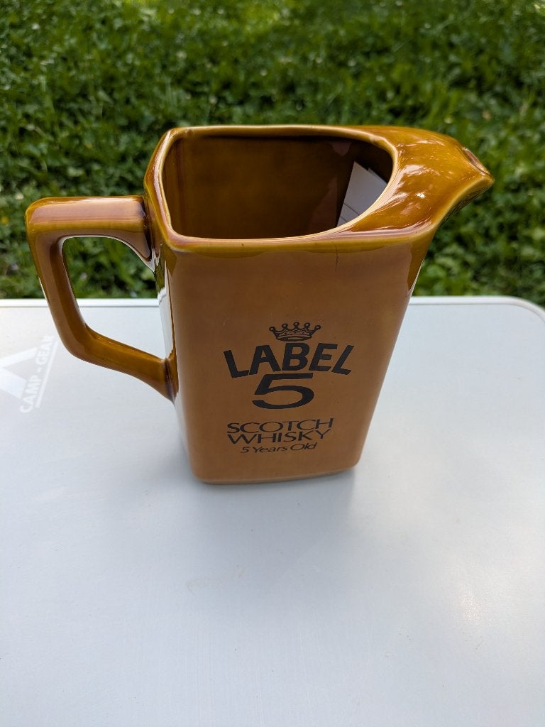 Whisky kan LABEL 5 Scotch Whisky, Verzamelen, Ophalen of Verzenden, Zo goed als nieuw, Gebruiksvoorwerp