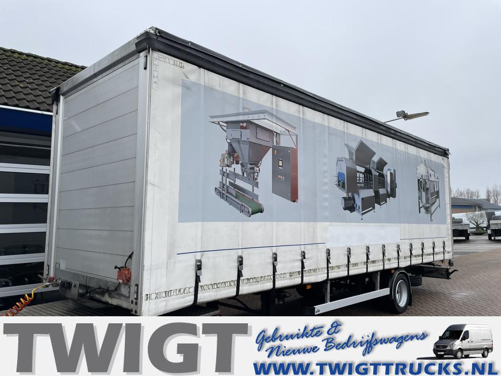 Bunk BU 7000 Schuizeilen trailer met schuifdak (bj 2015), Overige brandstoffen, Origineel Nederlands, Bedrijf, Aanhangers en Opleggers