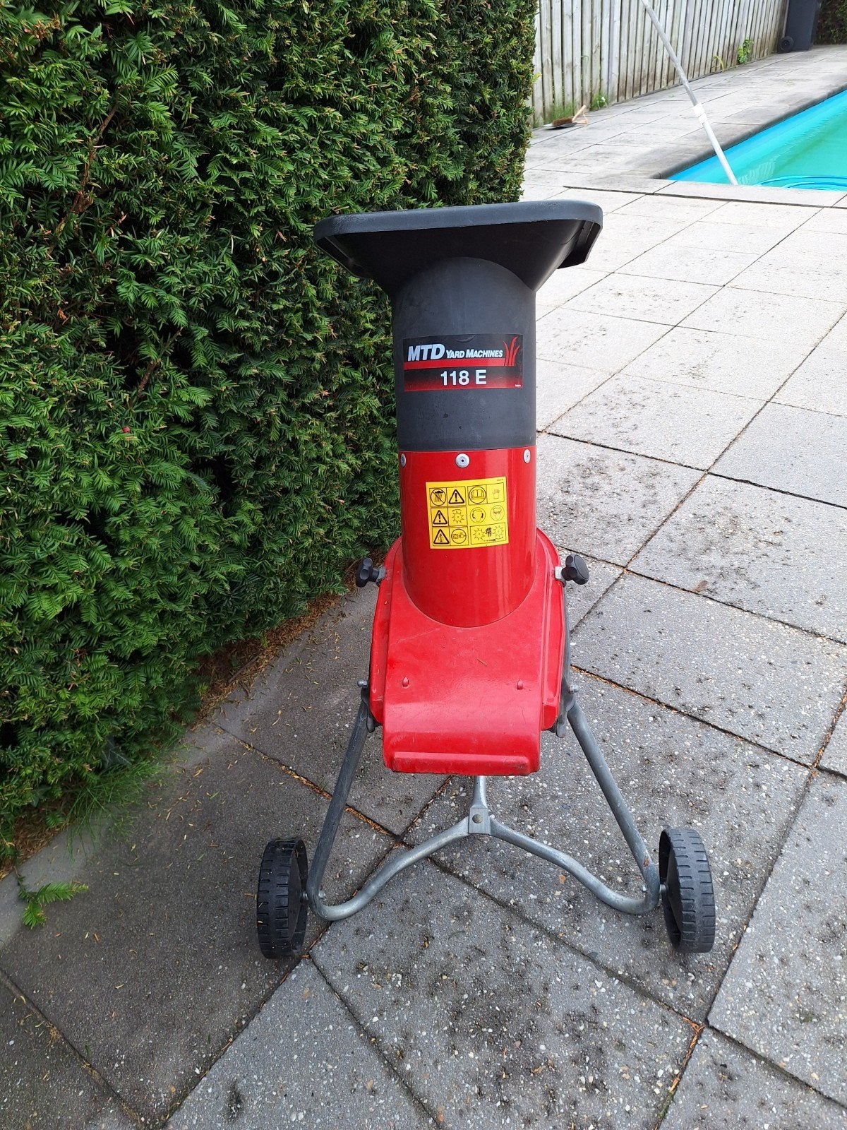 Hakselaar  voor snoeihout, Ophalen, Gebruikt