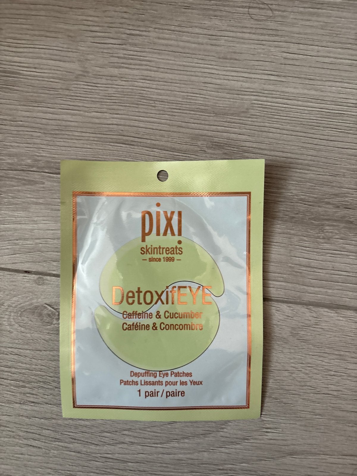 Pixi DetoxifEYE Oogpatches met Cafeïne & Komkommer, Verzenden, Nieuw, Ogen, Verzorging