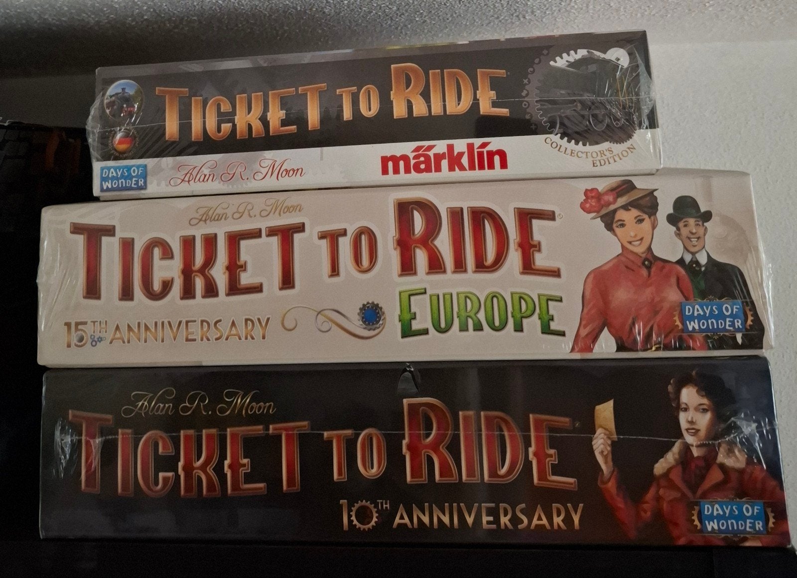 Ticket to Ride Collector's Editions - Nieuw in folie, Ophalen of Verzenden, Nieuw, Days of Wonder