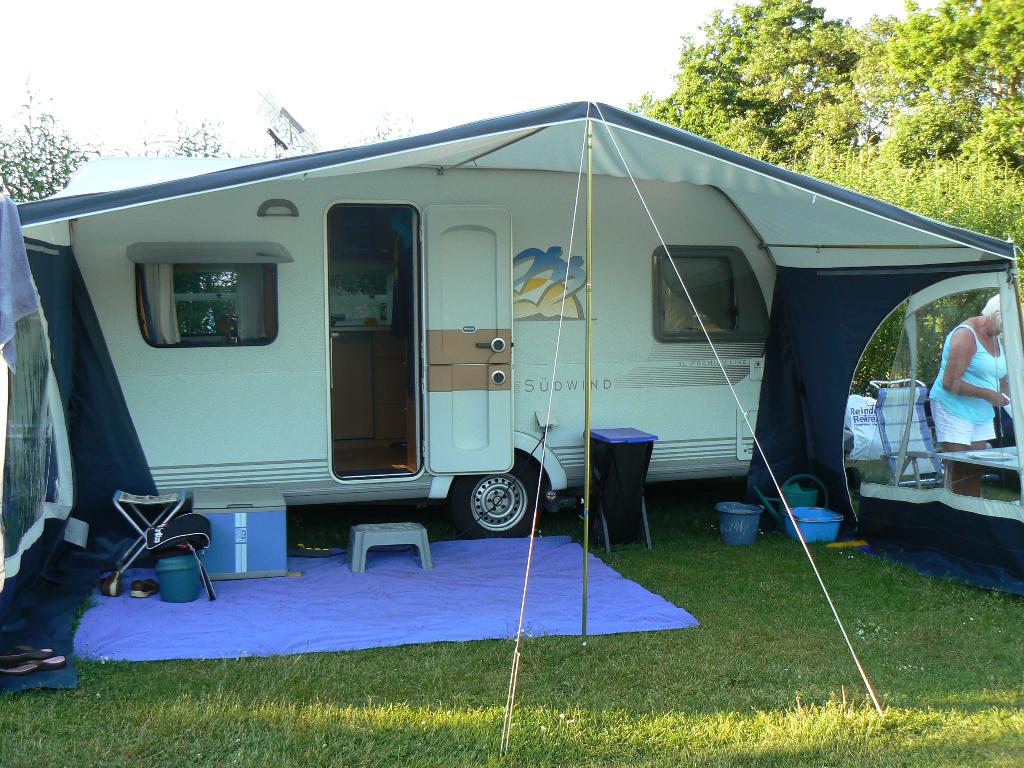 Luifel voor caravan, Caravans en Kamperen, Caravan accessoires, Gebruikt, Ophalen