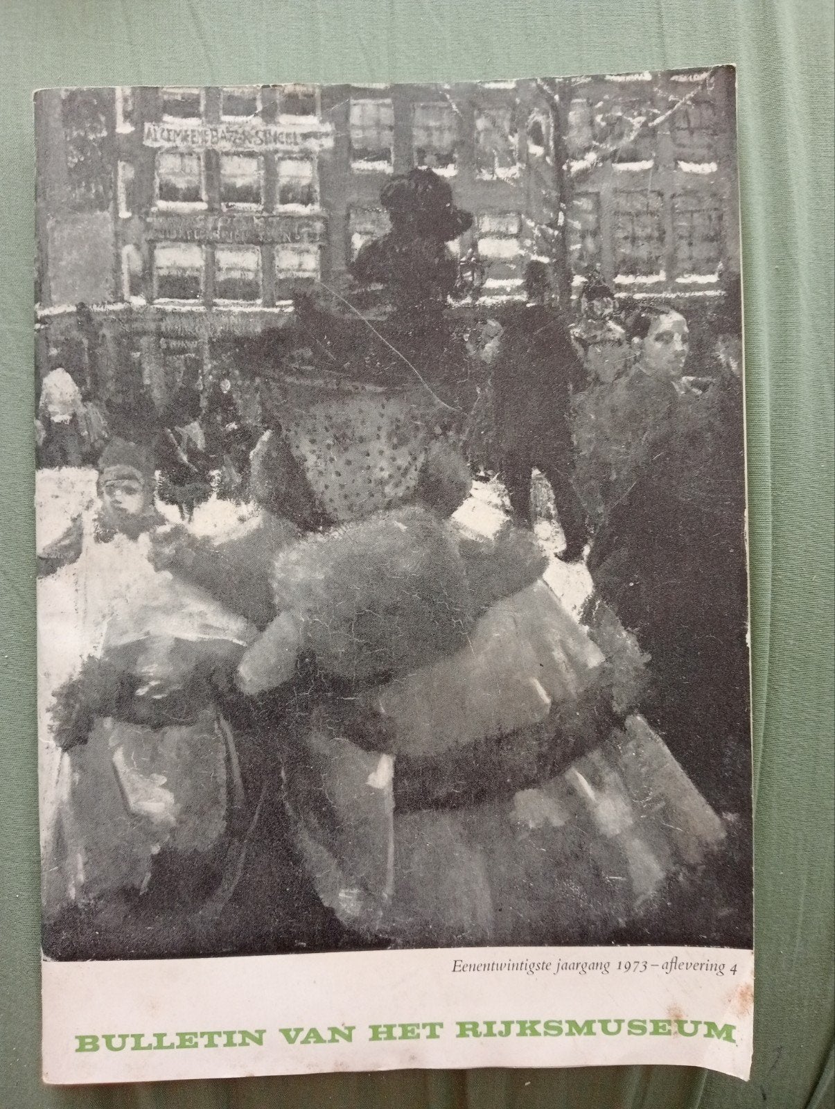 Bulletin Rijksmuseum 1973 - Breitner, Lucas van Leyden, Ophalen of Verzenden, Gelezen