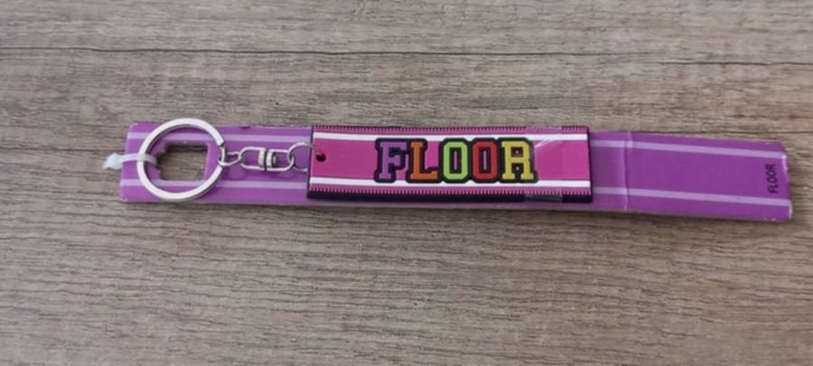 Sleutelhanger met naam 'FLOOR', Ophalen of Verzenden, Nieuw, Overige typen