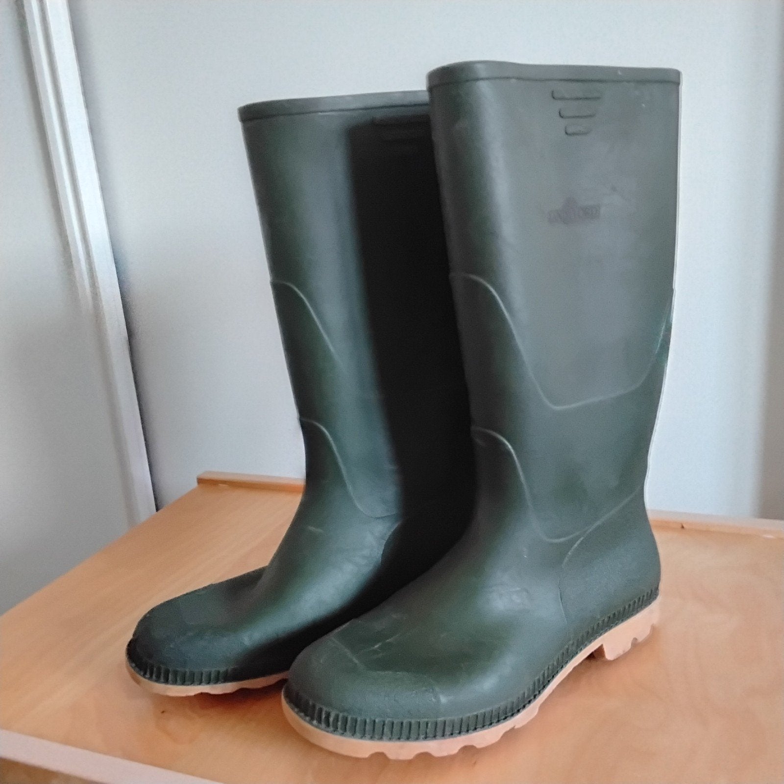 Groene rubberlaarzen Landlord maat 43, Ophalen of Verzenden, Laarzen