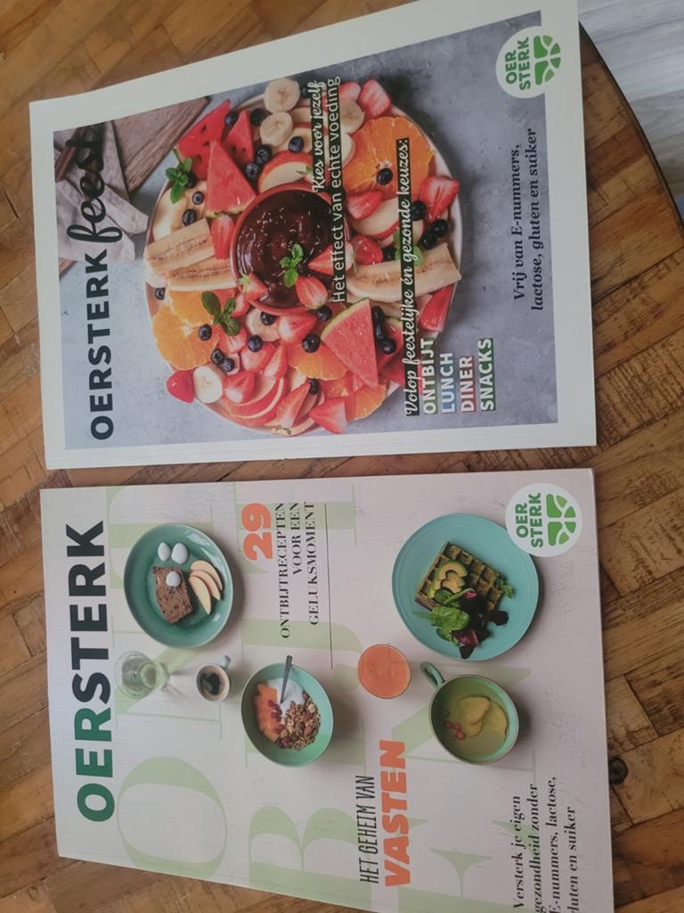 OERsterk Magazine: Feest & Ontbijt (2 magazines), Ophalen of Verzenden, Zo goed als nieuw, Dieet en Voeding, OERsterk