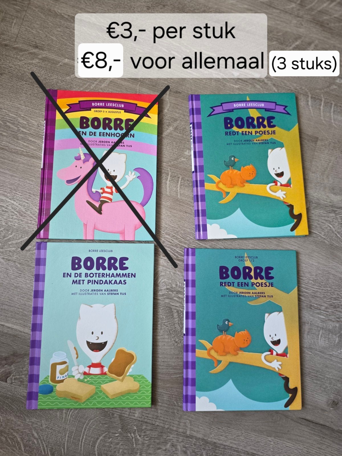 Borre serie boeken, Boeken, Ophalen, Gelezen, 3 tot 4 jaar