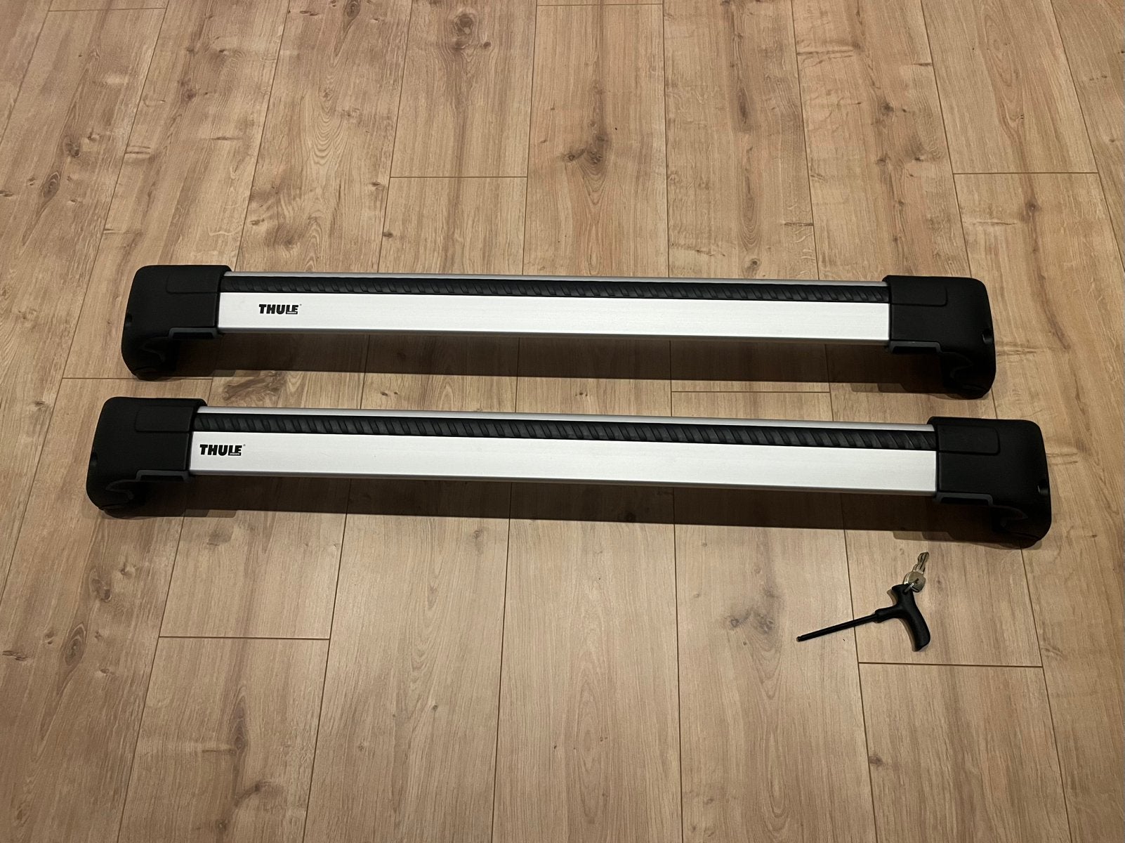 Thule Wingbar Edge 9594 S+M dakdragers, Auto diversen, Dakdragers, Ophalen of Verzenden, Zo goed als nieuw