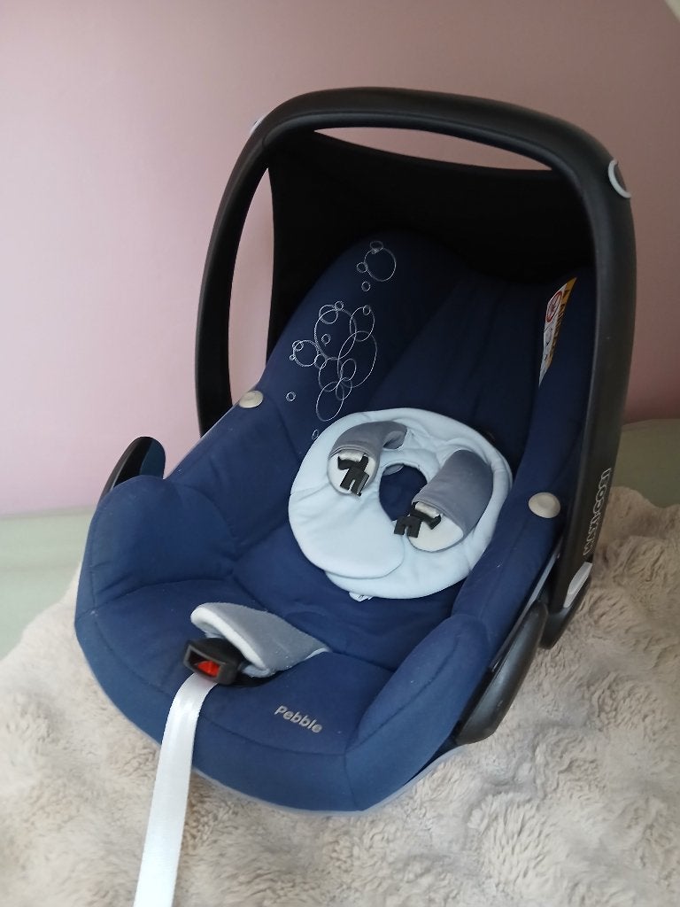 Maxi cosie pebble, Ophalen, Autogordel of Isofix, Gebruikt, 0 t/m 13 kg