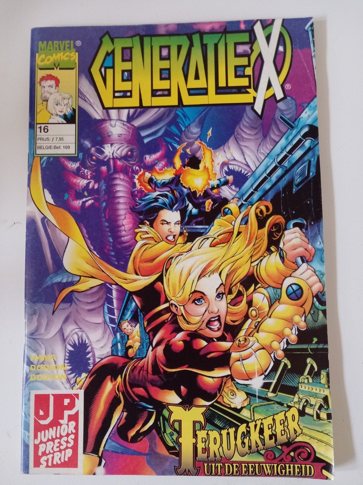 Generatie X nr 16 (Nederlandse versie), Amerika, Ophalen of Verzenden, Zo goed als nieuw, Meerdere comics