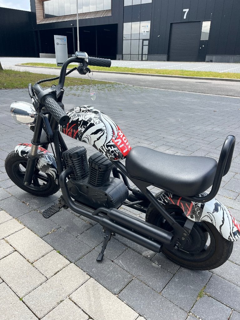 Kindermotor mini harley kinder motor elektrische motor bike, Ophalen, Zo goed als nieuw