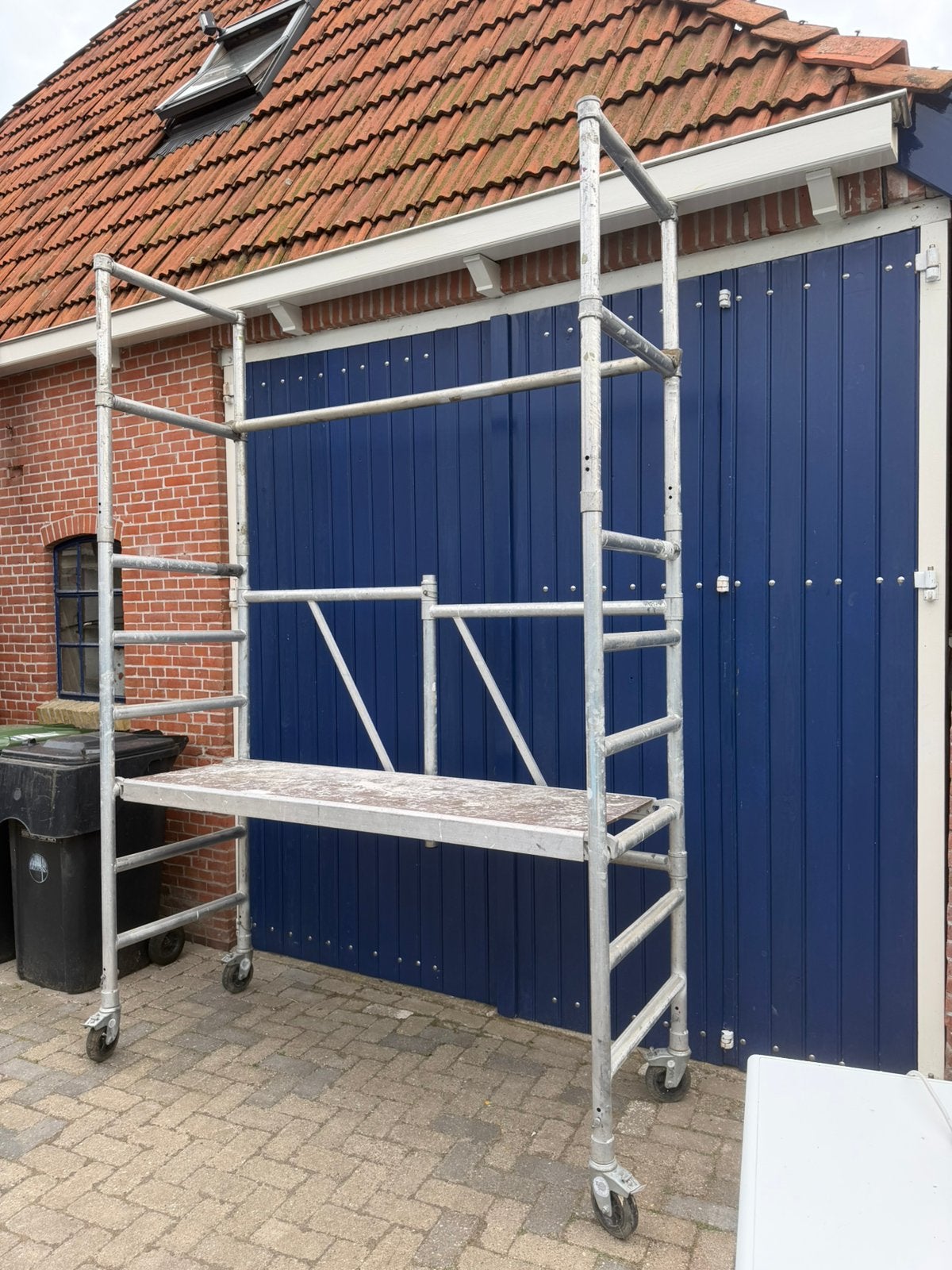 KAMERSTEIGER MET VERHOOG REKKEN, Ophalen, Rolsteiger of Kamersteiger, Minder dan 2 meter