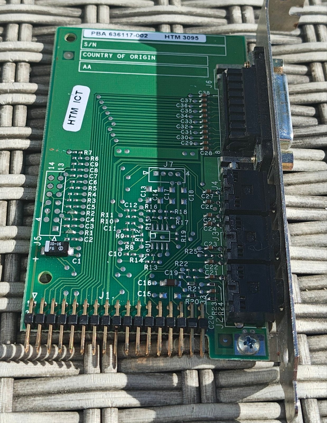 Retro Geluidskaart / Audio Daughterboard Intel HTM 3095, Computers en Software, Ophalen of Verzenden