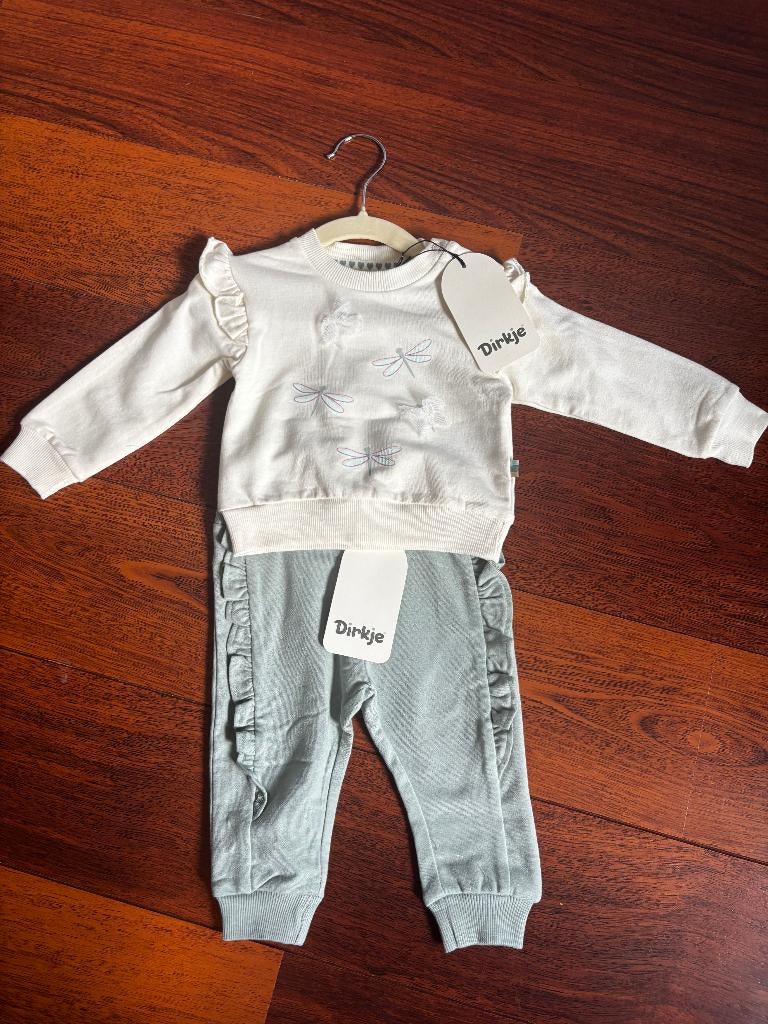 Setje van Dirkje maat 68 (advr 176), Kinderen en Baby's, Babykleding | Maat 68, Meisje, Dirkje, Nieuw, Ophalen of Verzenden