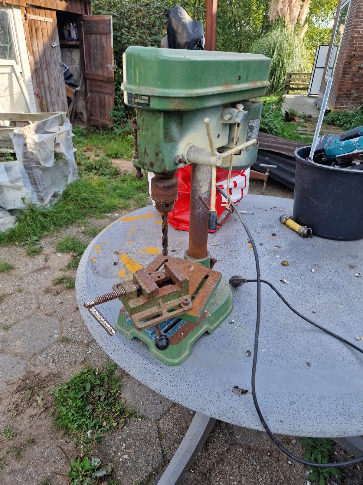 kolomboormachine, Doe-het-zelf en Verbouw, Ophalen, Gebruikt, Minder dan 400 watt, Kolomboormachine