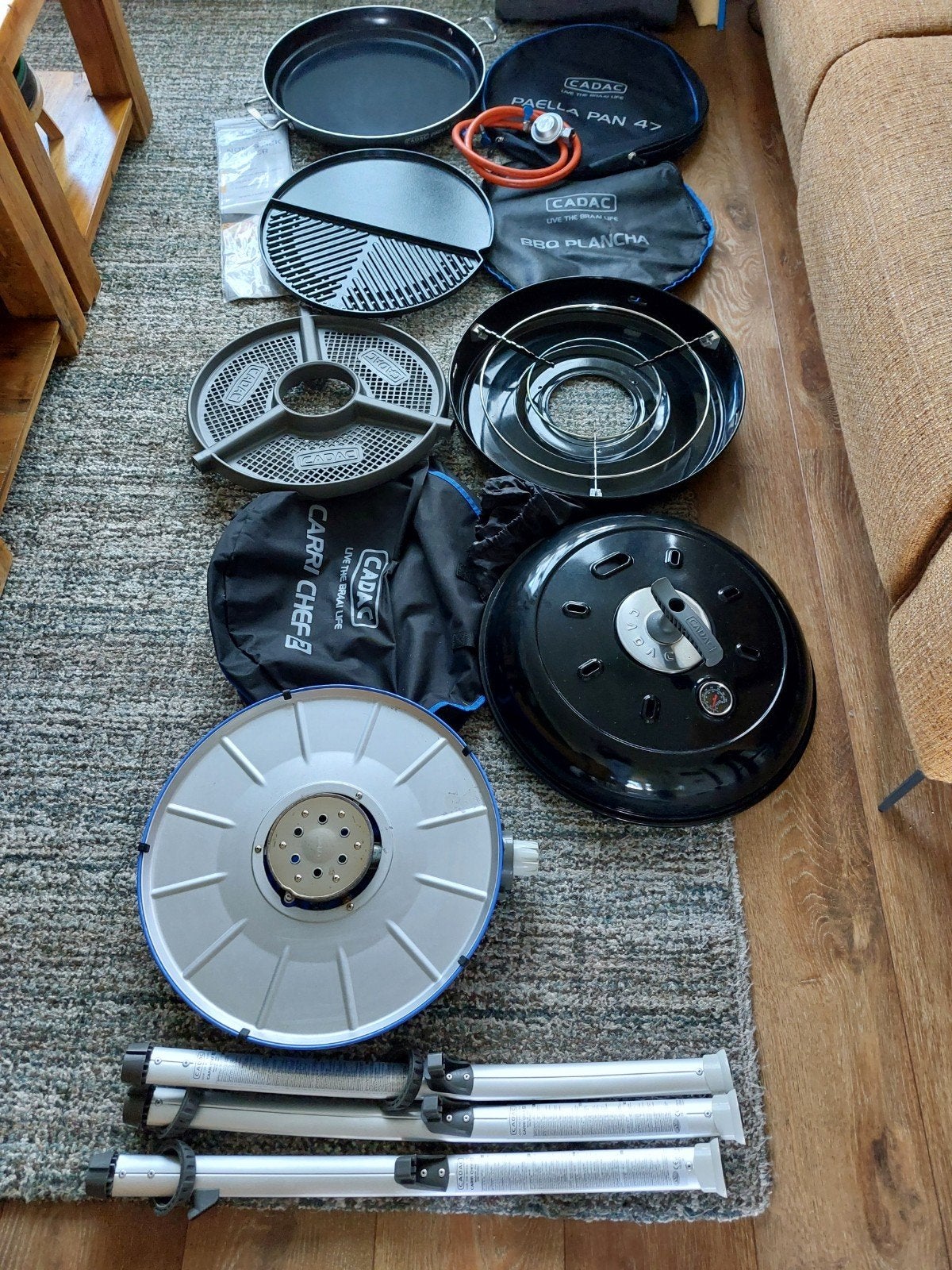 Cadac Skottelbraai 47 Compleet - Zo goed als nieuw, Ophalen, Zo goed als nieuw, Cadac