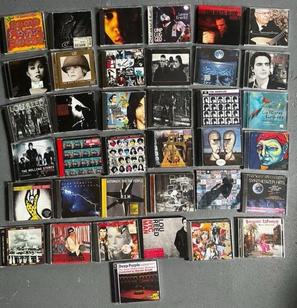 verzameling pop cd's Prince U2 Rolling Stones etc, Ophalen, Gebruikt, Pop, Album