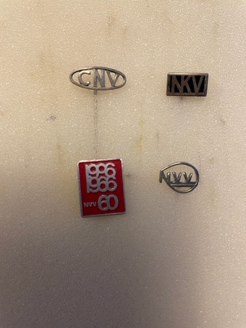 Vakbonden NVV, CNV, NKV, Ophalen of Verzenden, Gebruikt, Overige onderwerpen