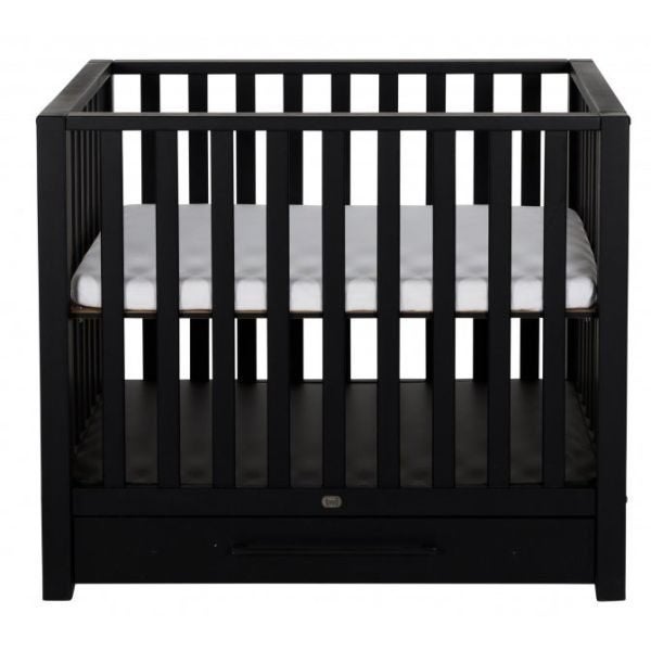 baby box zwart Laura, Ophalen, Gebruikt, Vierkant, In hoogte verstelbaar