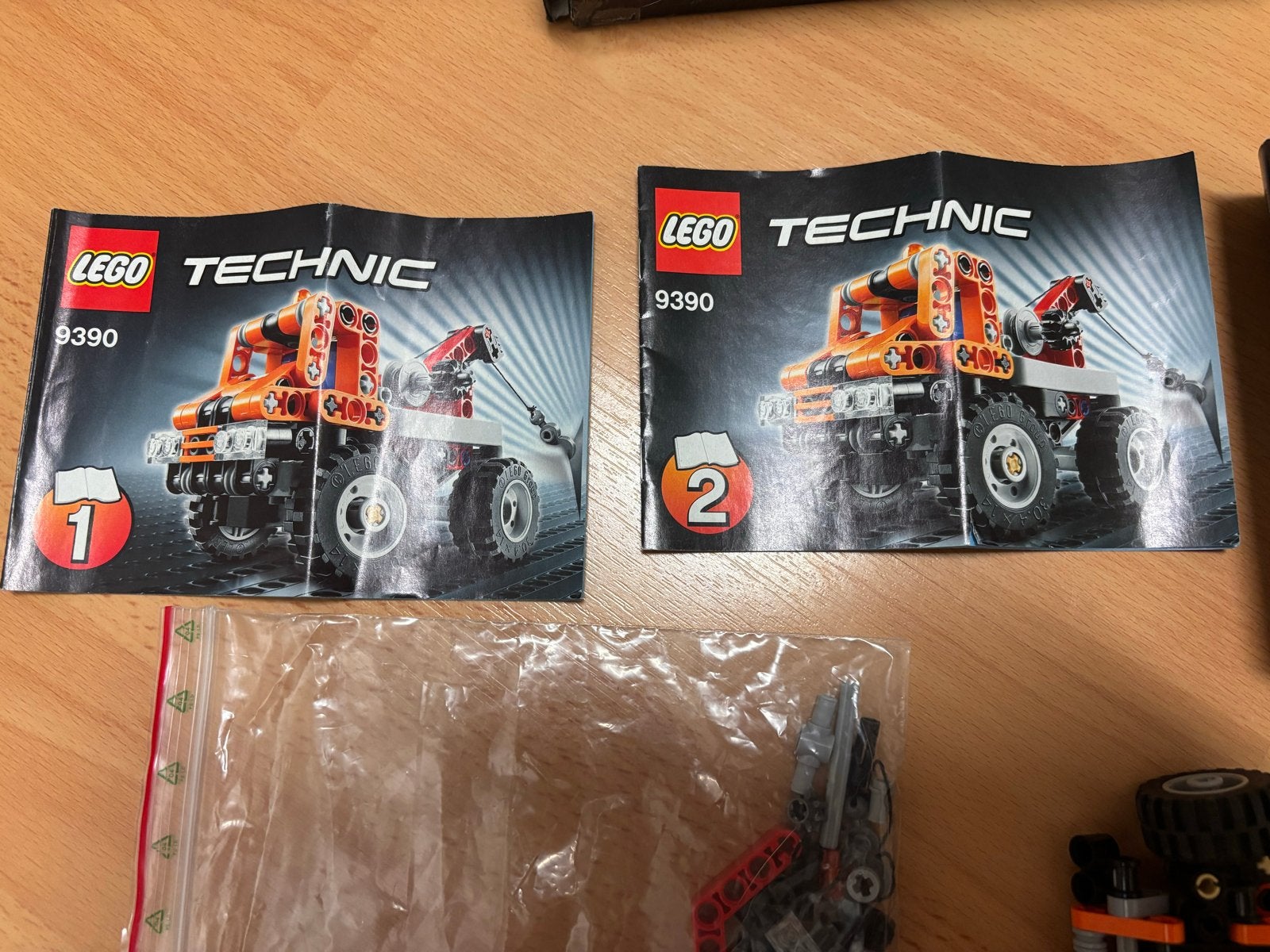 Lego Technic 9390 Sleepwagen met handleiding en doos, Kinderen en Baby's, Speelgoed | Duplo en Lego, Lego, Nieuw, Ophalen of Verzenden